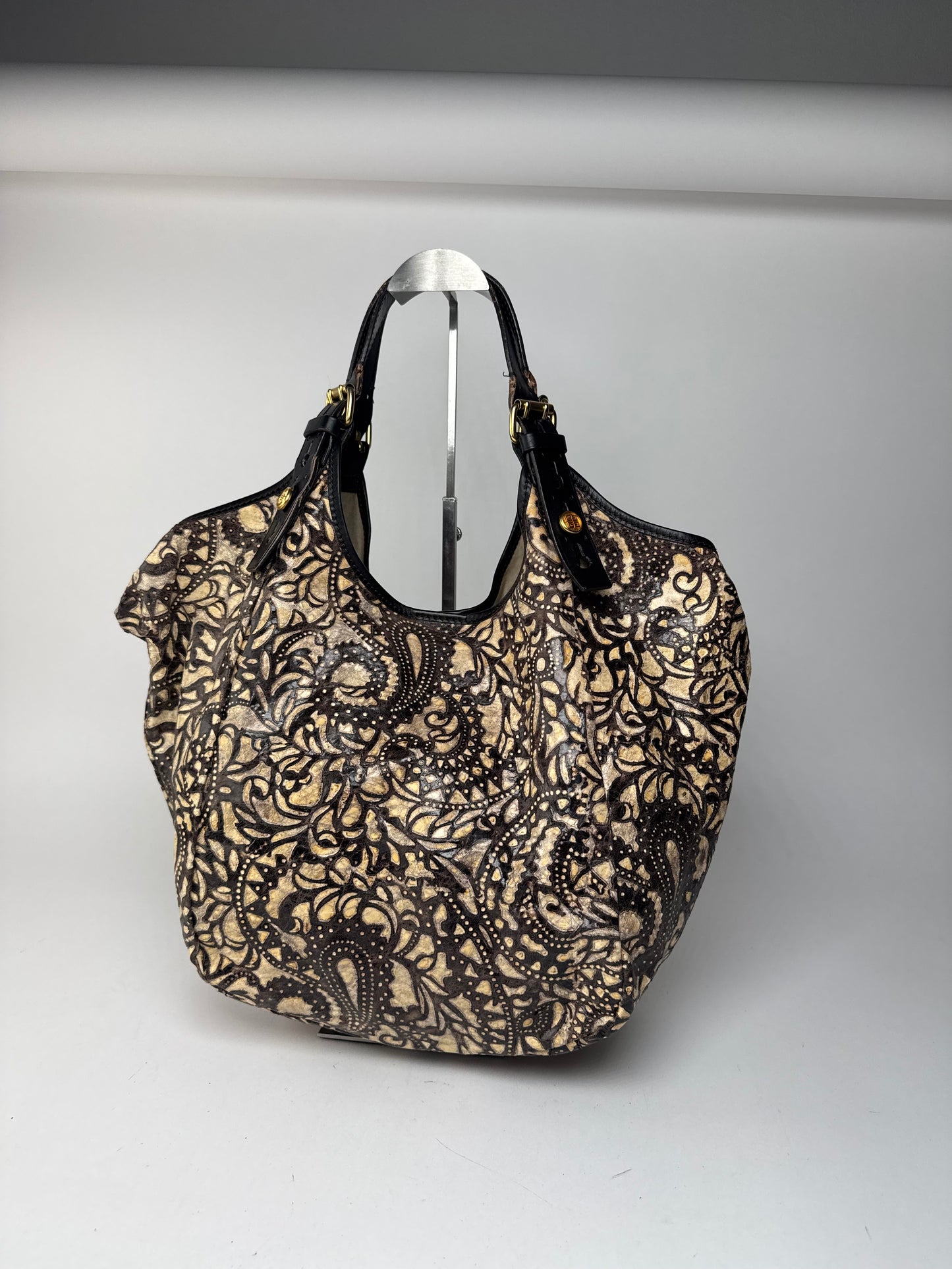 Sac à main vintage Givenchy noir marron