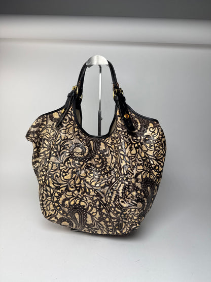 Sac à main vintage Givenchy noir marron