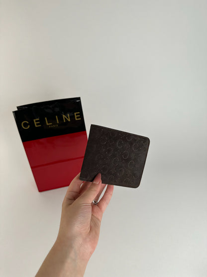 Vintage Celine Paris Leather Card Holder monogram