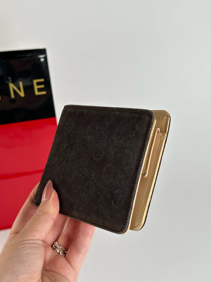 Vintage Celine Paris Leather Card Holder monogram