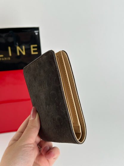 Vintage Celine Paris Leather Card Holder monogram