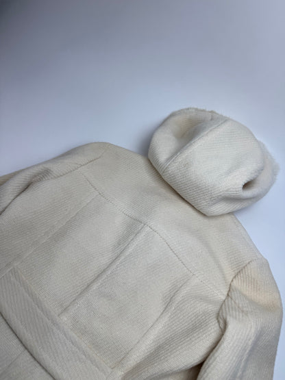 Vintage Burberry Wool Coat Beige 38/M