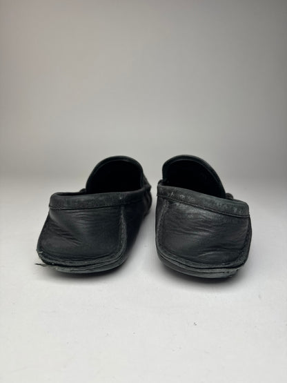 Vintage Gucci Leather bamboo Loafer black 43,5