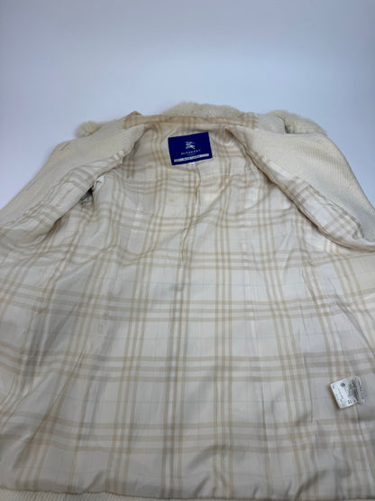 Vintage Burberry Wool Coat Beige 38/M