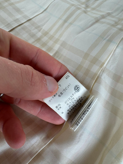 Vintage Burberry Wool Coat Beige 38/M