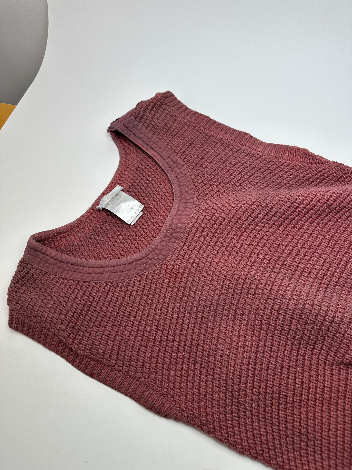 Vintage Chloe Canvas Dress Purple XS