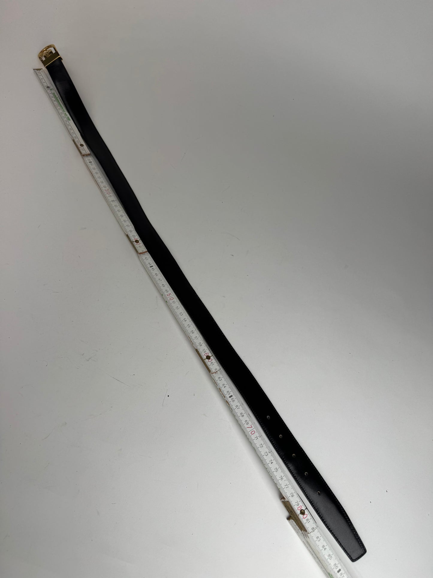 Vintage Celine Leather belt brown