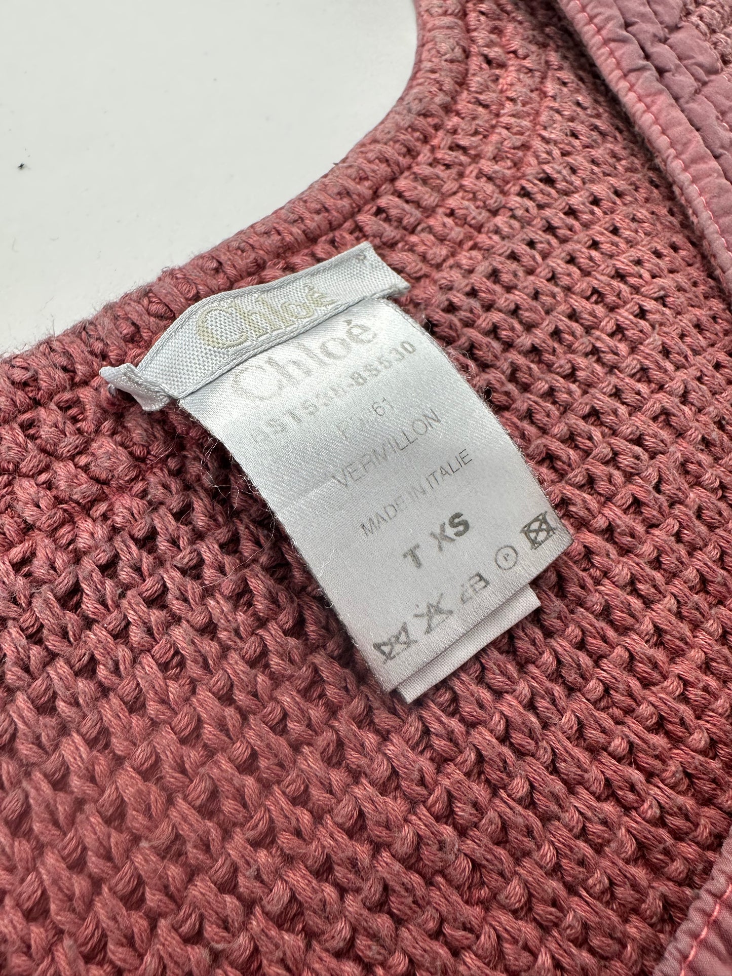 Vintage Chloe Canvas Dress Purple XS