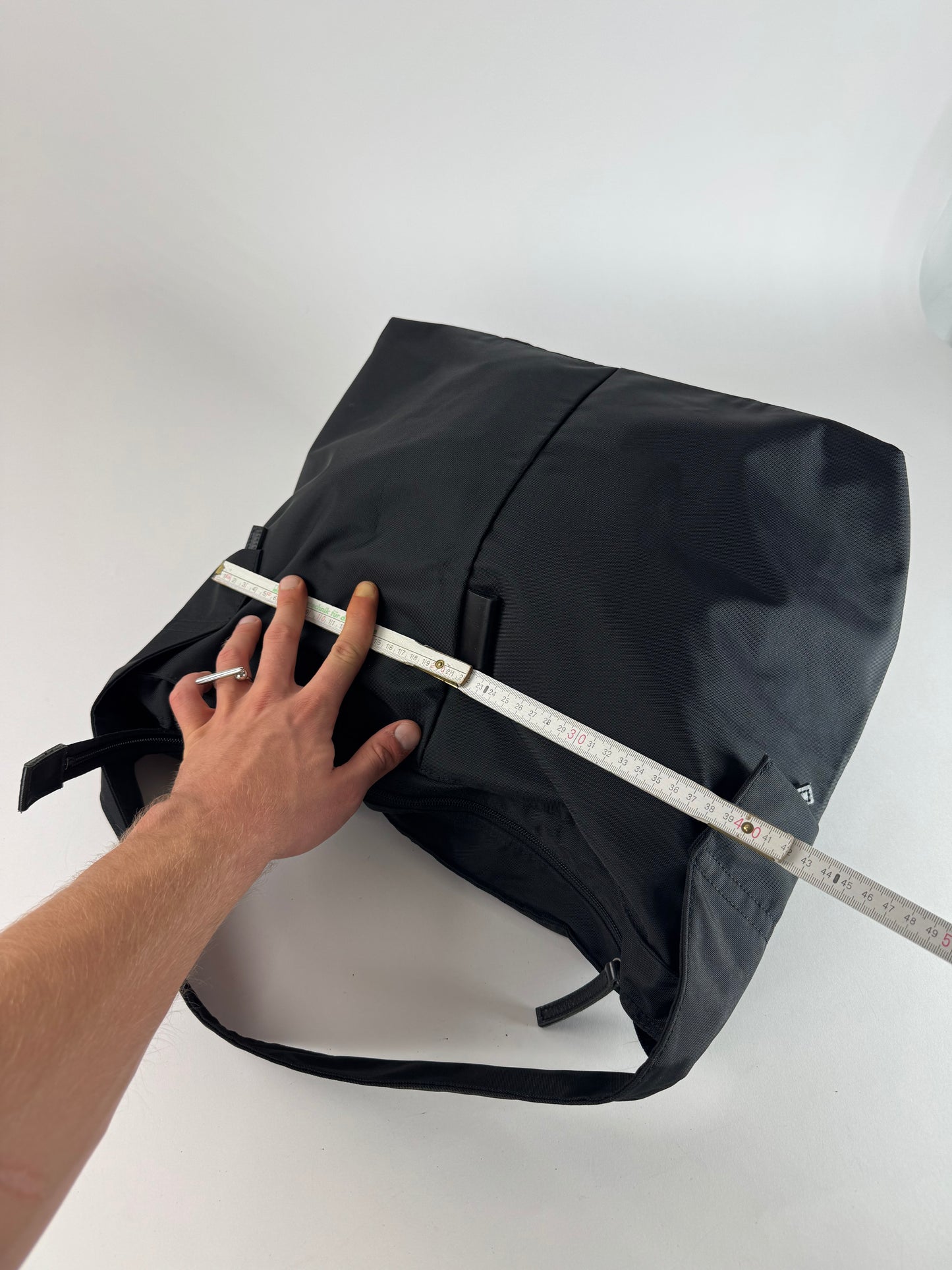 Vintage Yohji Yamamoto Polyester Handbag Black