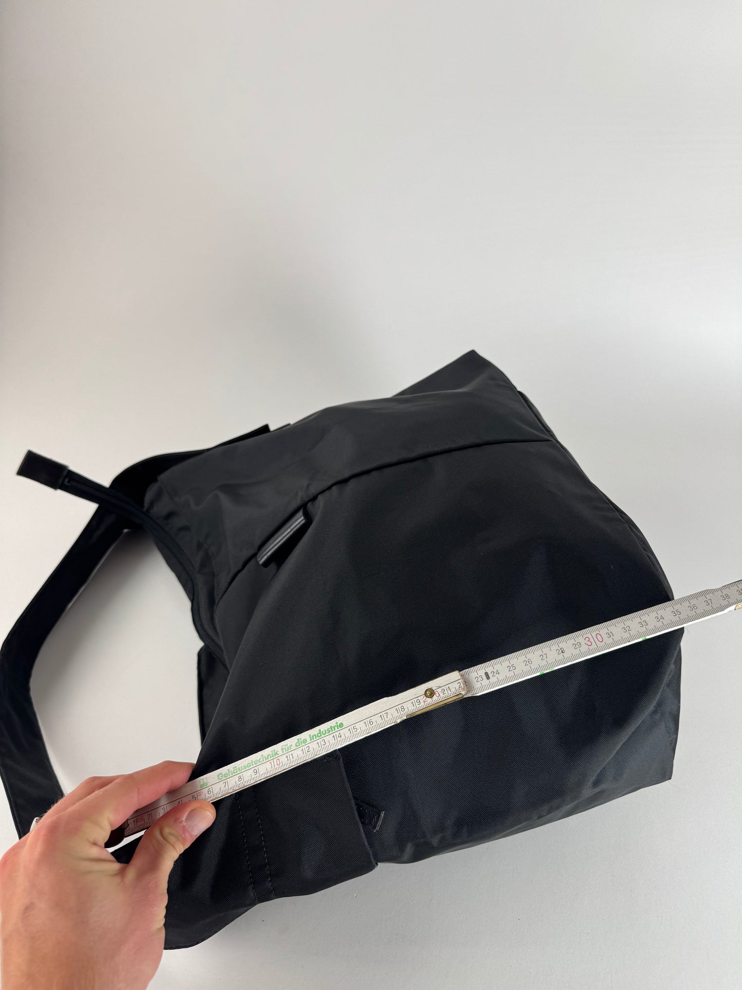 Vintage Yohji Yamamoto Polyester Handbag Black