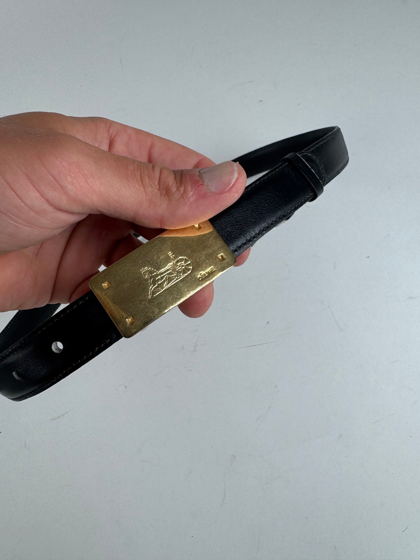 Vintage Celine Leather belt