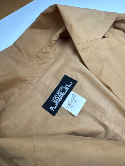Vintage Issey Miyake Cotton Trenchcoat Light Brown M