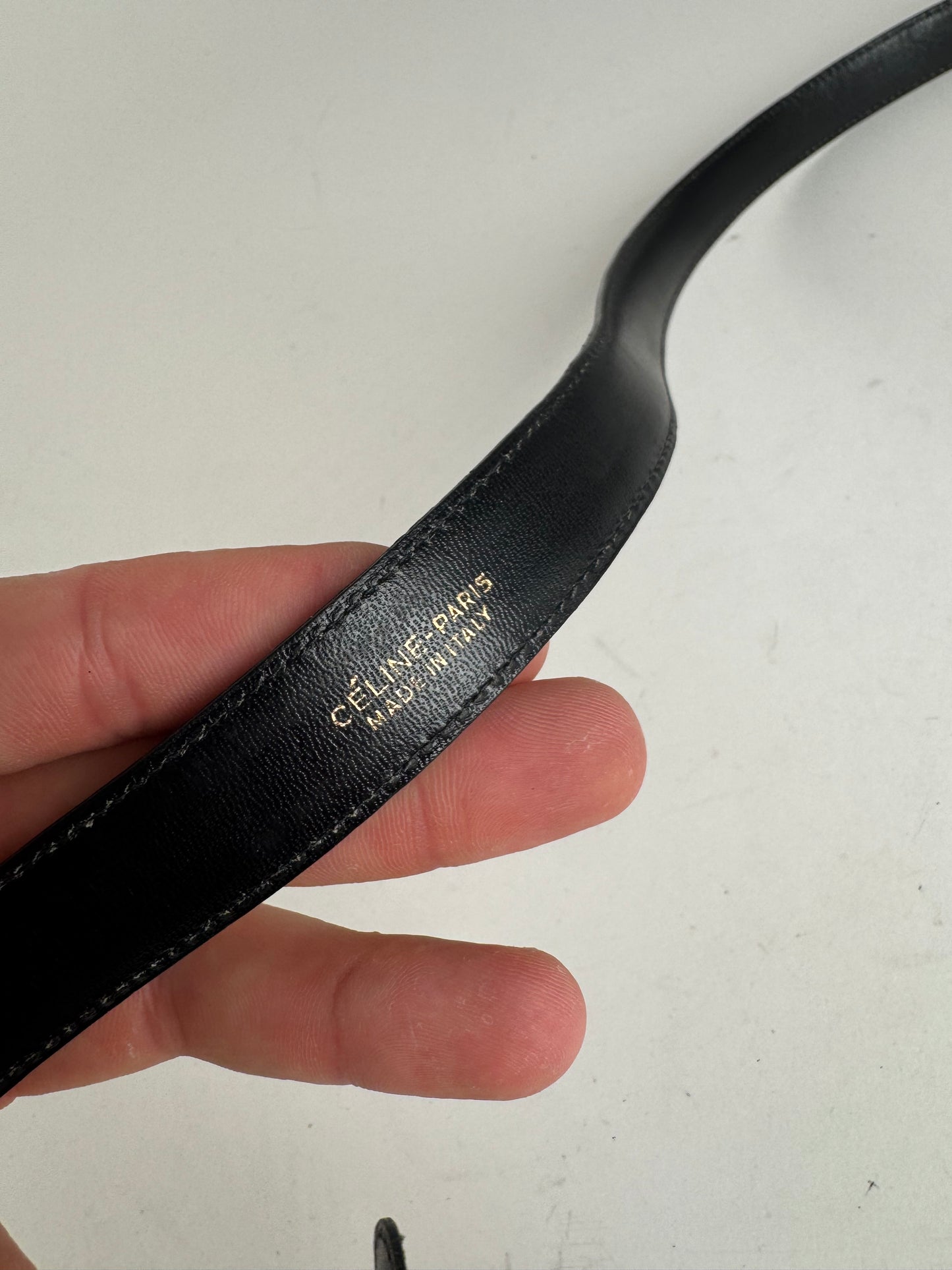 Vintage Celine Leather belt