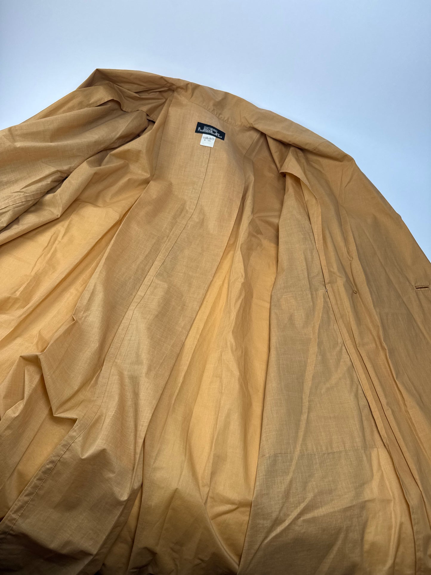 Vintage Issey Miyake Cotton Trenchcoat Light Brown M