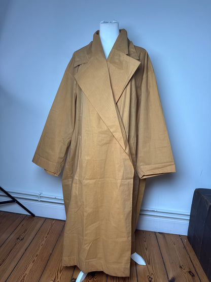 Vintage Issey Miyake Cotton Trenchcoat Light Brown M
