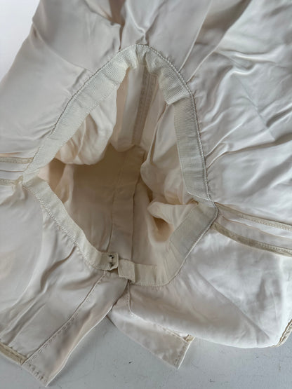 Vintage Louis Vuitton Silk Top White 34/XS
