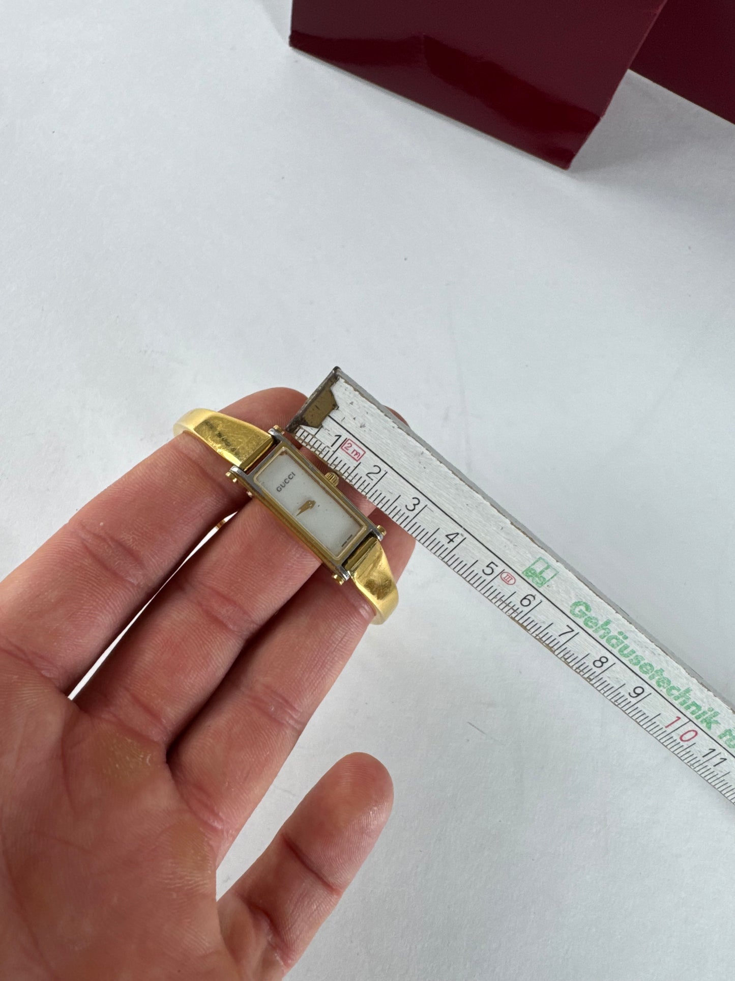 Vintage Gucci Gold Plated Horsebit Watch