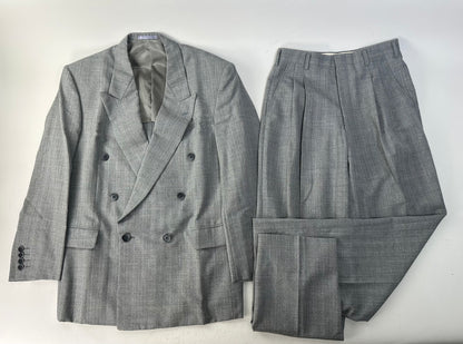 Vintage Givenchy Men's Wool Blend Suit Trousers Grey