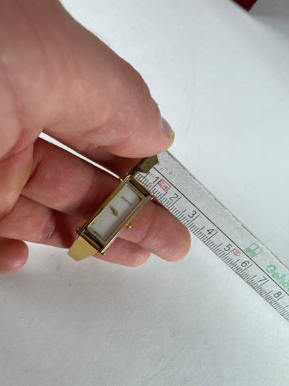 Vintage Gucci Gold Plated Horsebit Watch