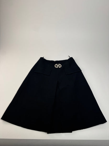 Vintage Celine Paris Skirt Black M