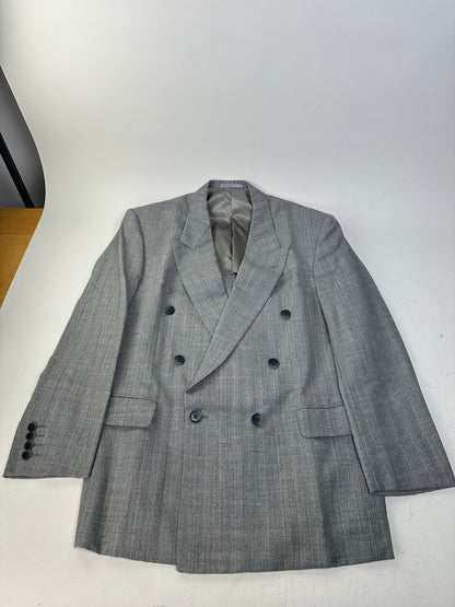 Vintage Givenchy Men's Wool Blend Suit Trousers Grey
