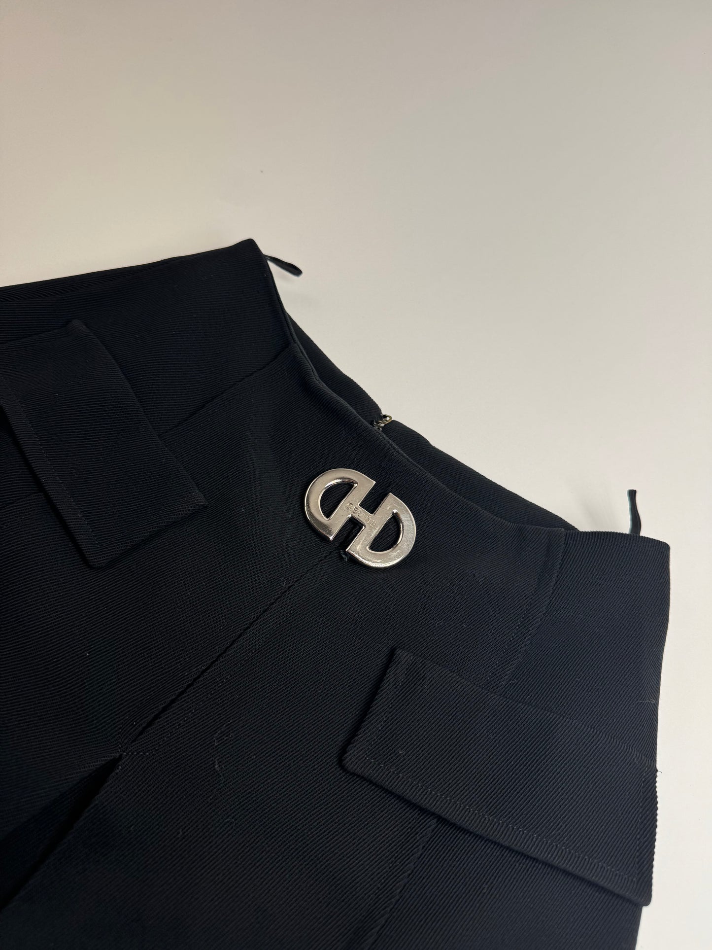 Vintage Celine Paris Skirt Black M