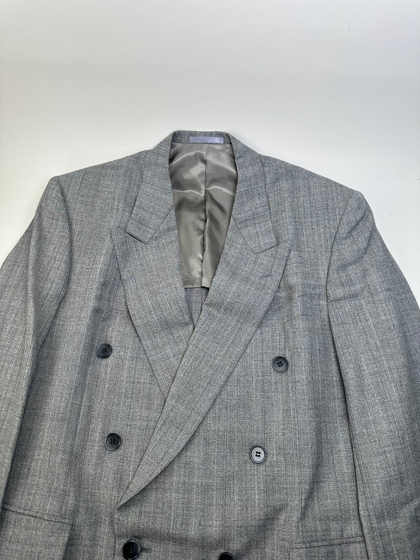 Vintage Givenchy Men's Wool Blend Suit Trousers Grey