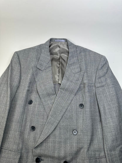 Vintage Givenchy Men's Wool Blend Suit Trousers Grey