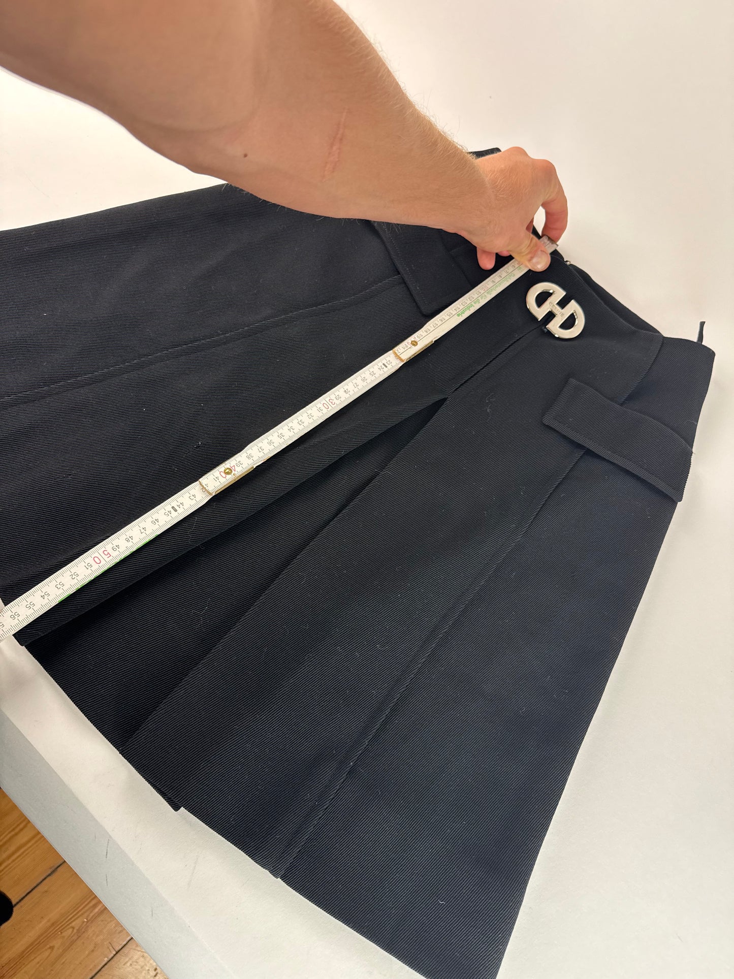 Vintage Celine Paris Skirt Black M