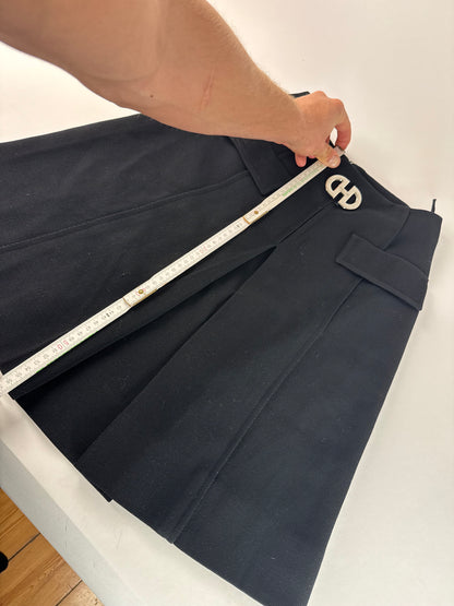 Vintage Celine Paris Skirt Black M