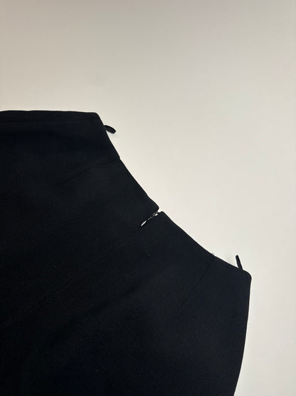 Vintage Celine Paris Skirt Black M