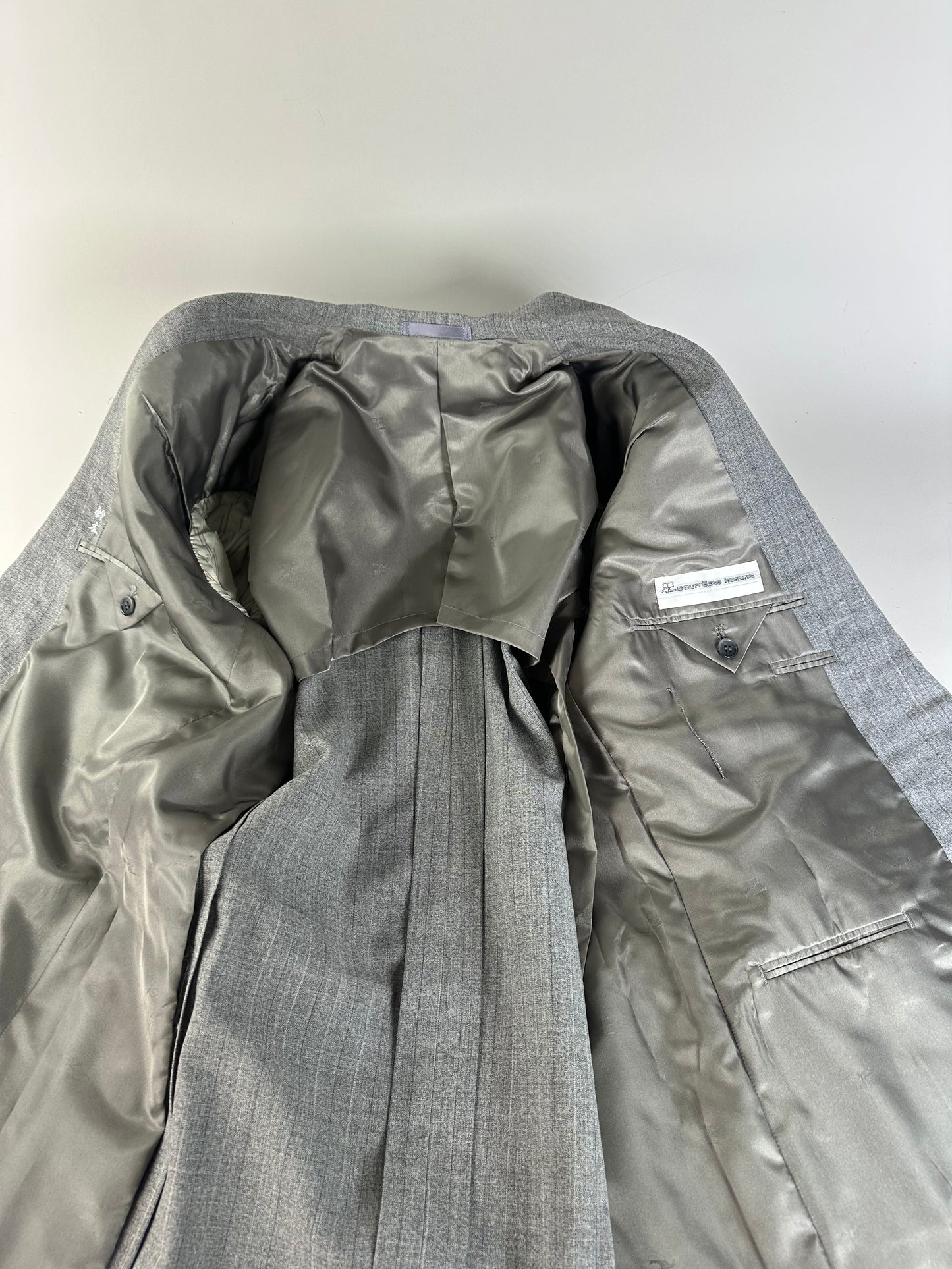 Vintage Givenchy Men's Wool Blend Suit Trousers Grey