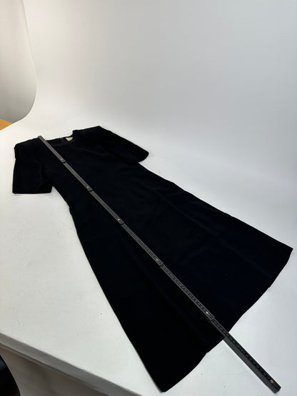Vintage Givenchy Wool Dress Black