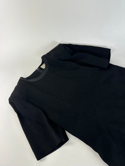 Vintage Givenchy Wool Dress Black