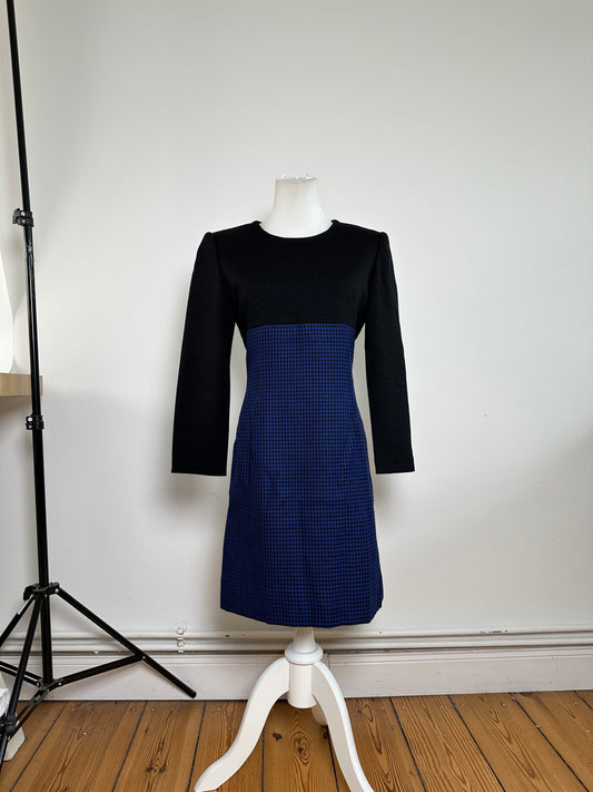 Vintage Givenchy Wool Dress Black