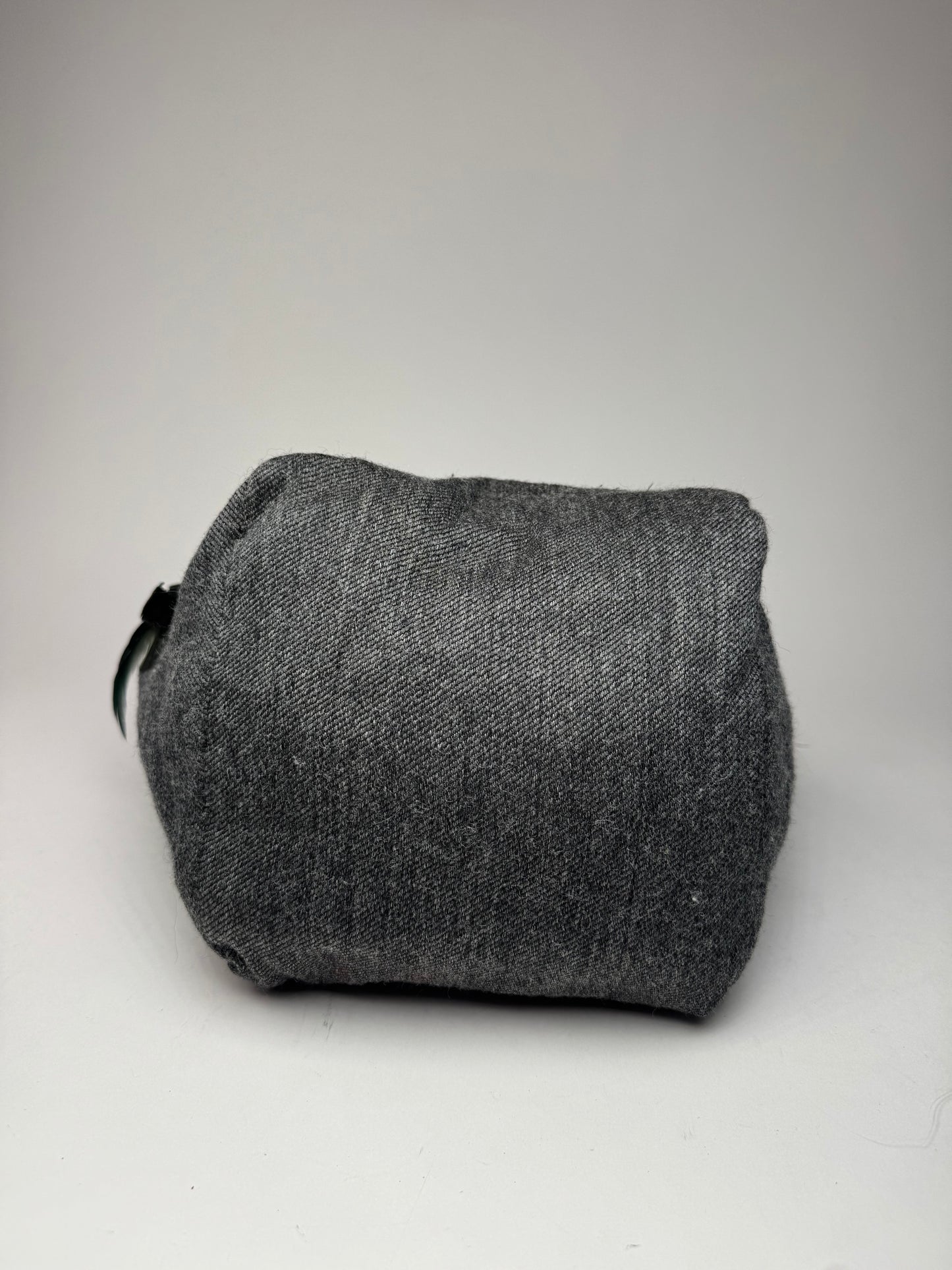 Vintage Marni Wool Leather Tote Bag Grey