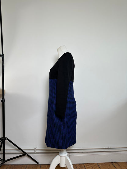 Vintage Givenchy Wool Dress Black