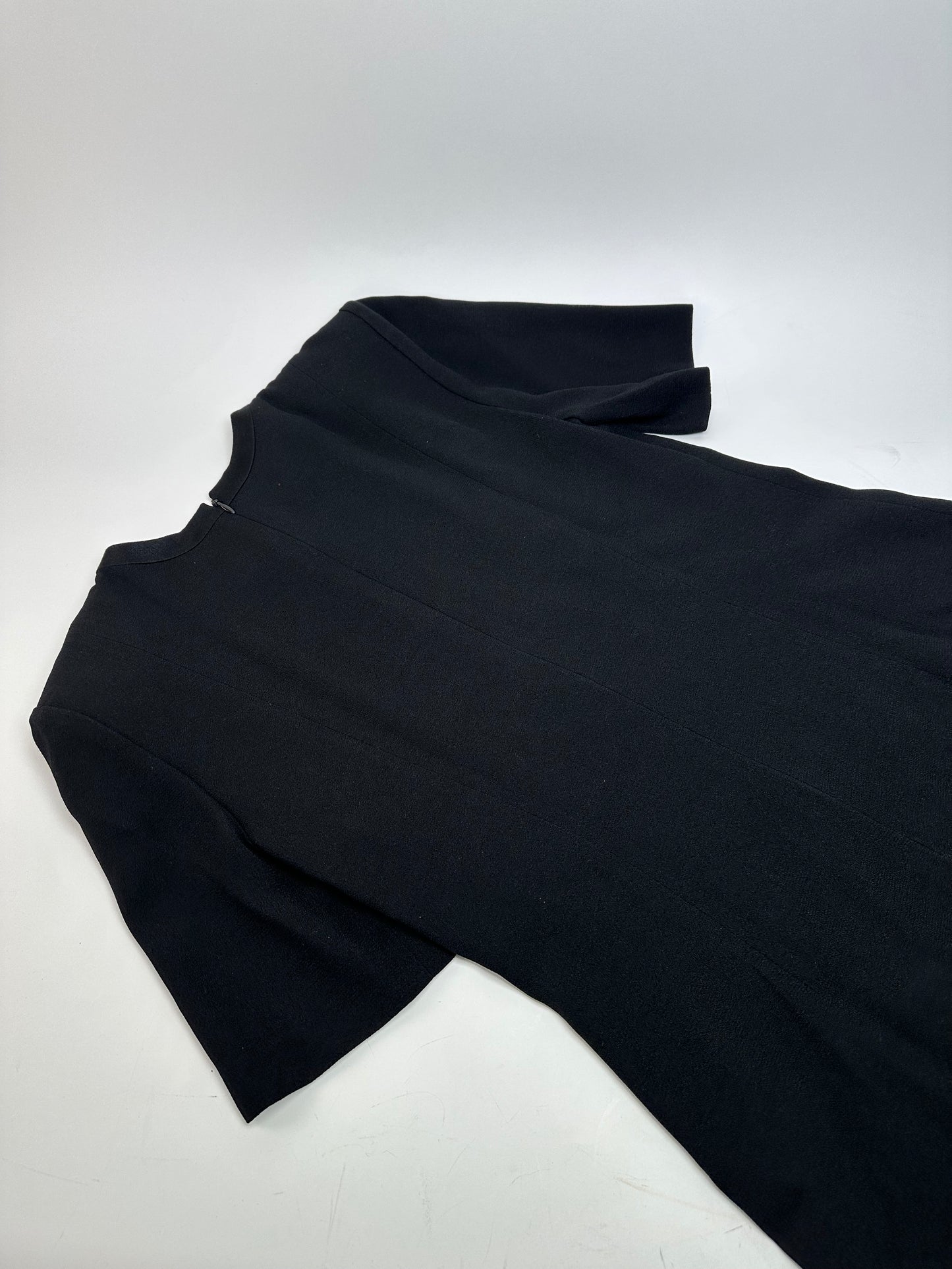 Vintage Givenchy Wool Dress Black