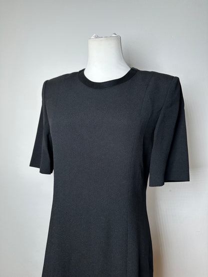 Vintage Givenchy Wool Dress Black