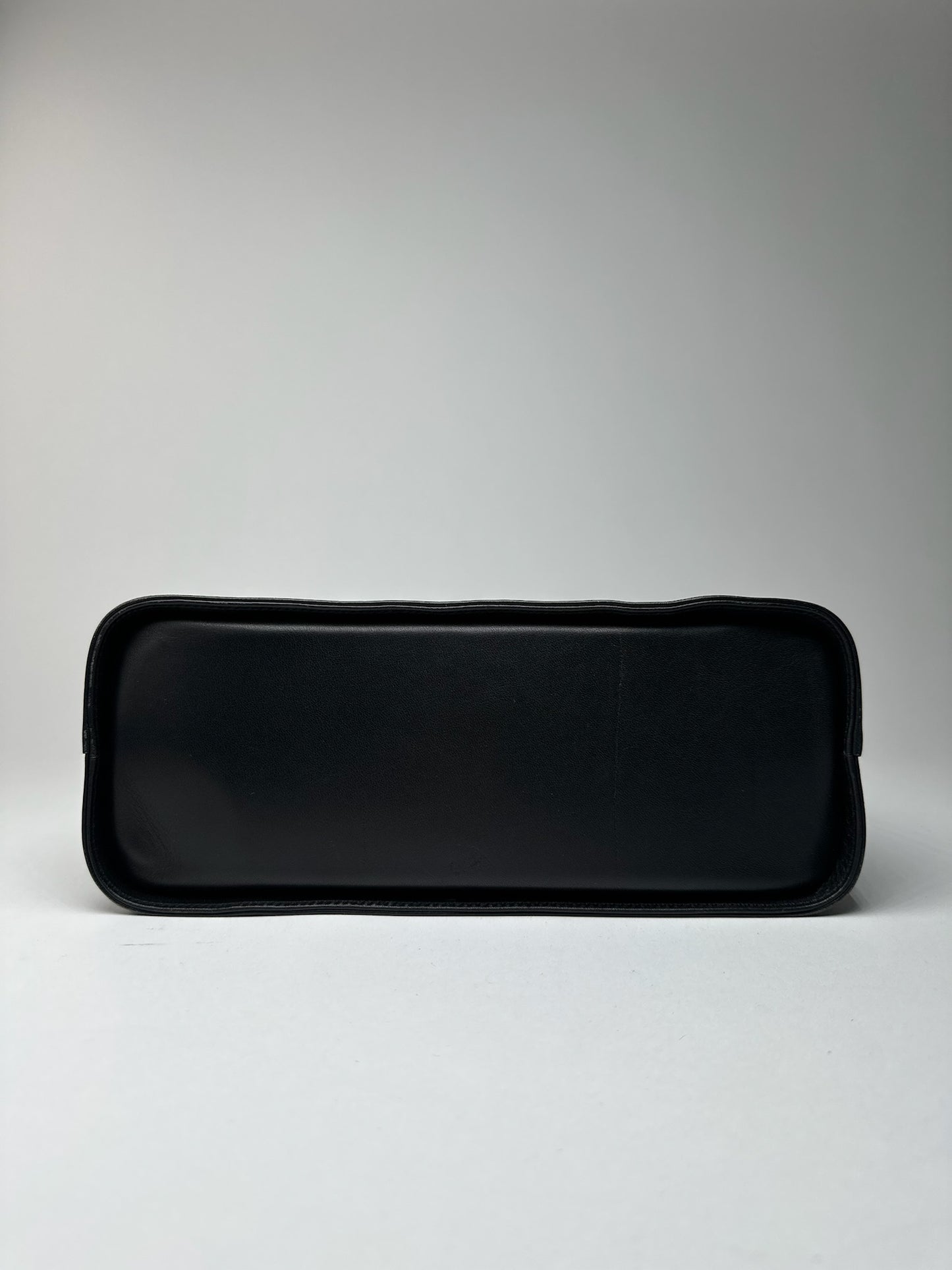 Vintage Issey Miyake leather bag black