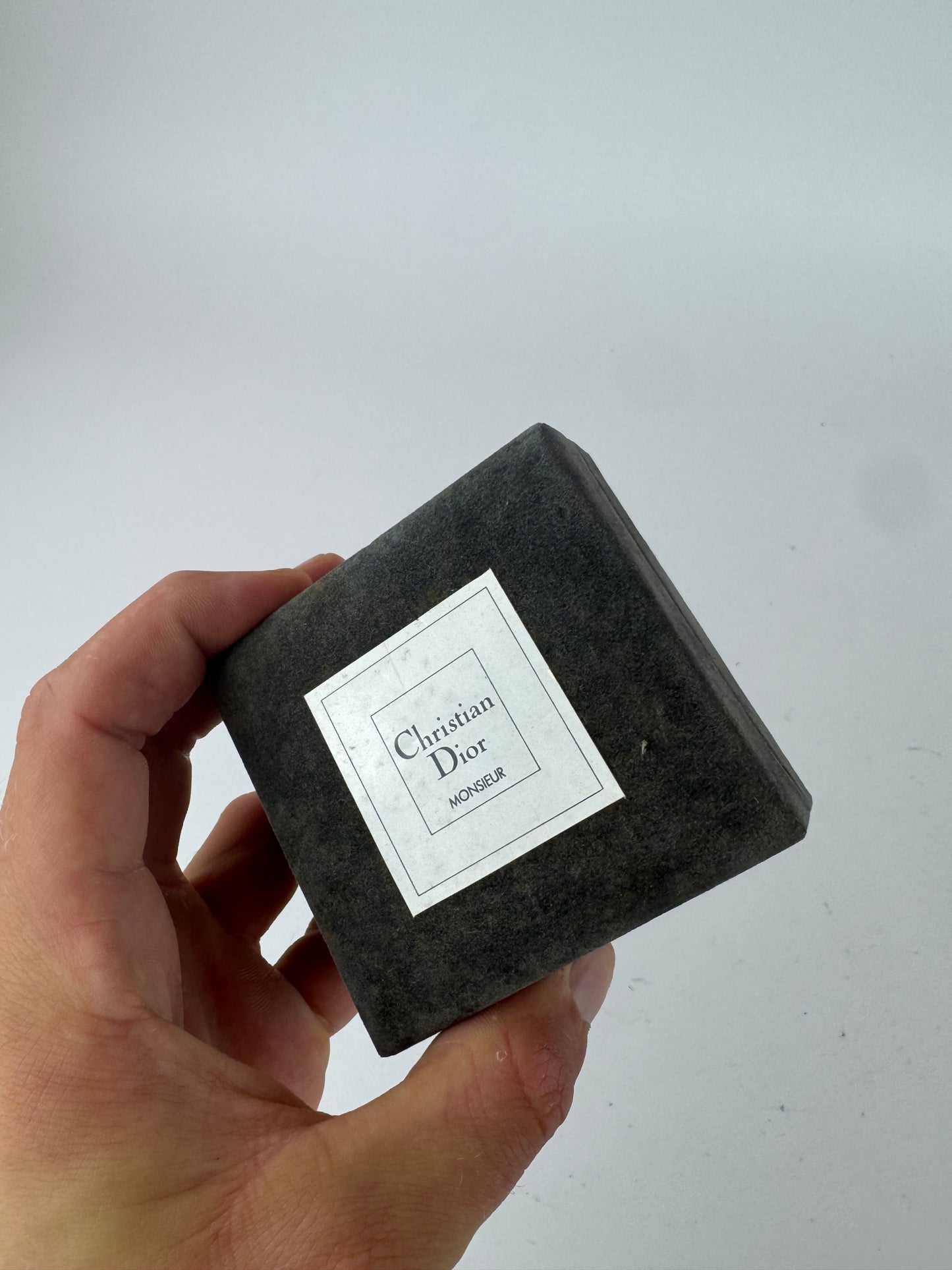 Vintage Dior steel money Tie clamp golden