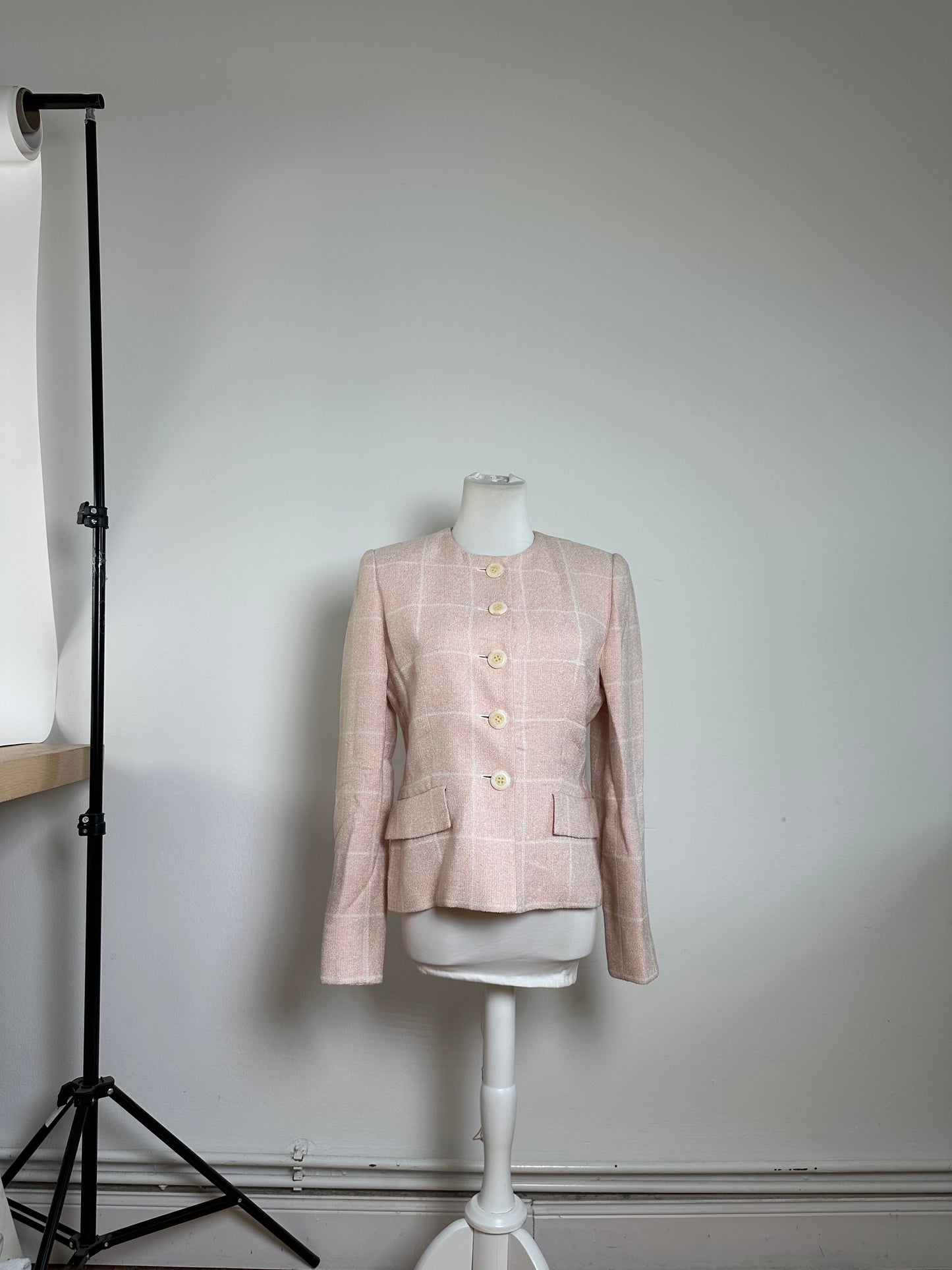 Vintage Dior Wool Jacket Pink