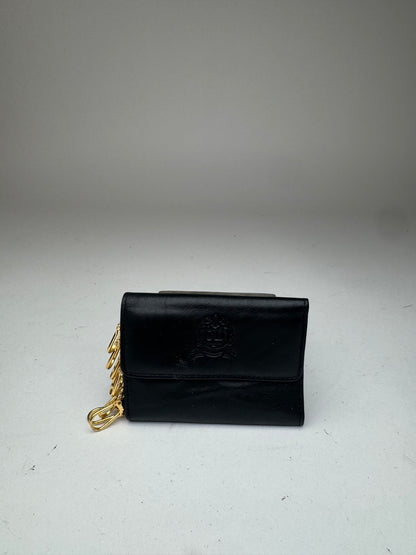 Vintage Dior Leather Key Holder black