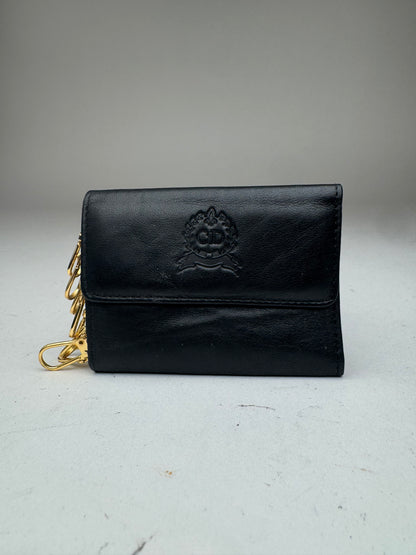 Vintage Dior Leather Key Holder black