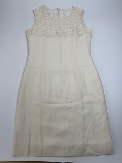 Vintage Courreges Linen Dress Shite 38/M