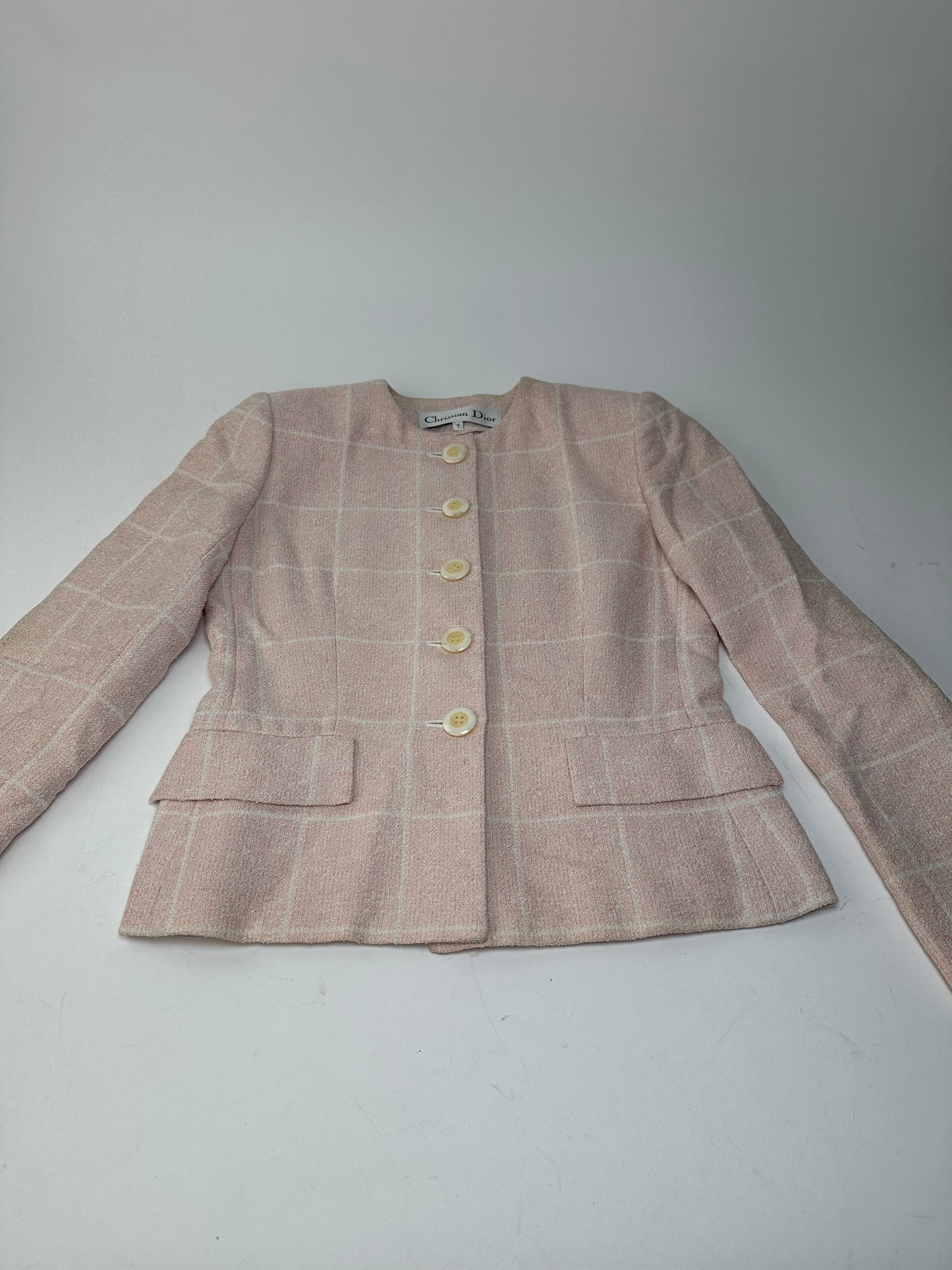 Vintage Dior Wool Jacket Pink