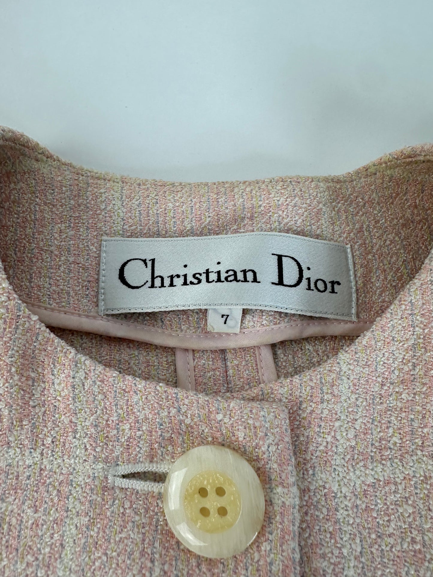 Vintage Dior Wool Jacket Pink