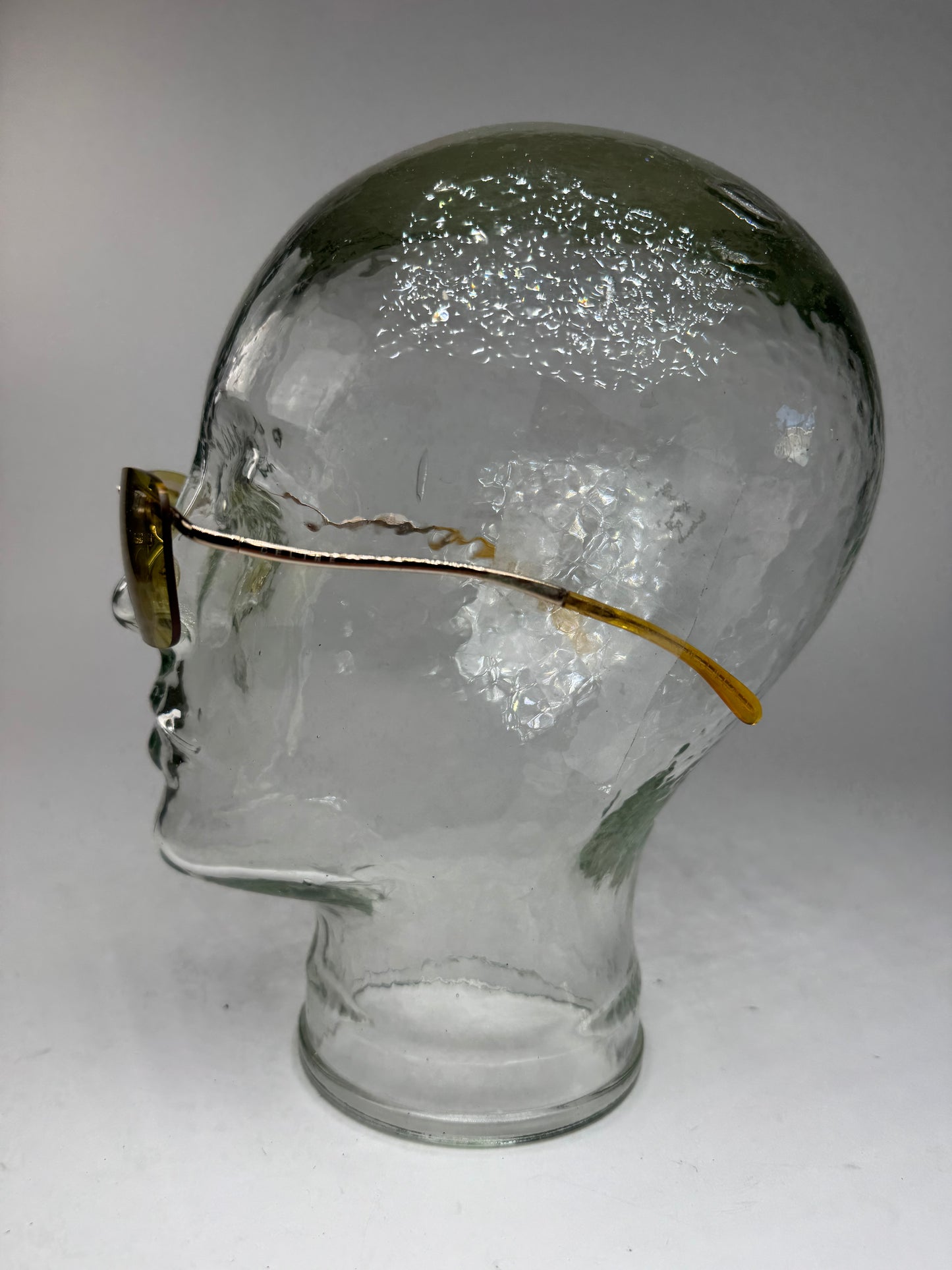 Vintage Celine Paris Frameless sunglasses Yellow