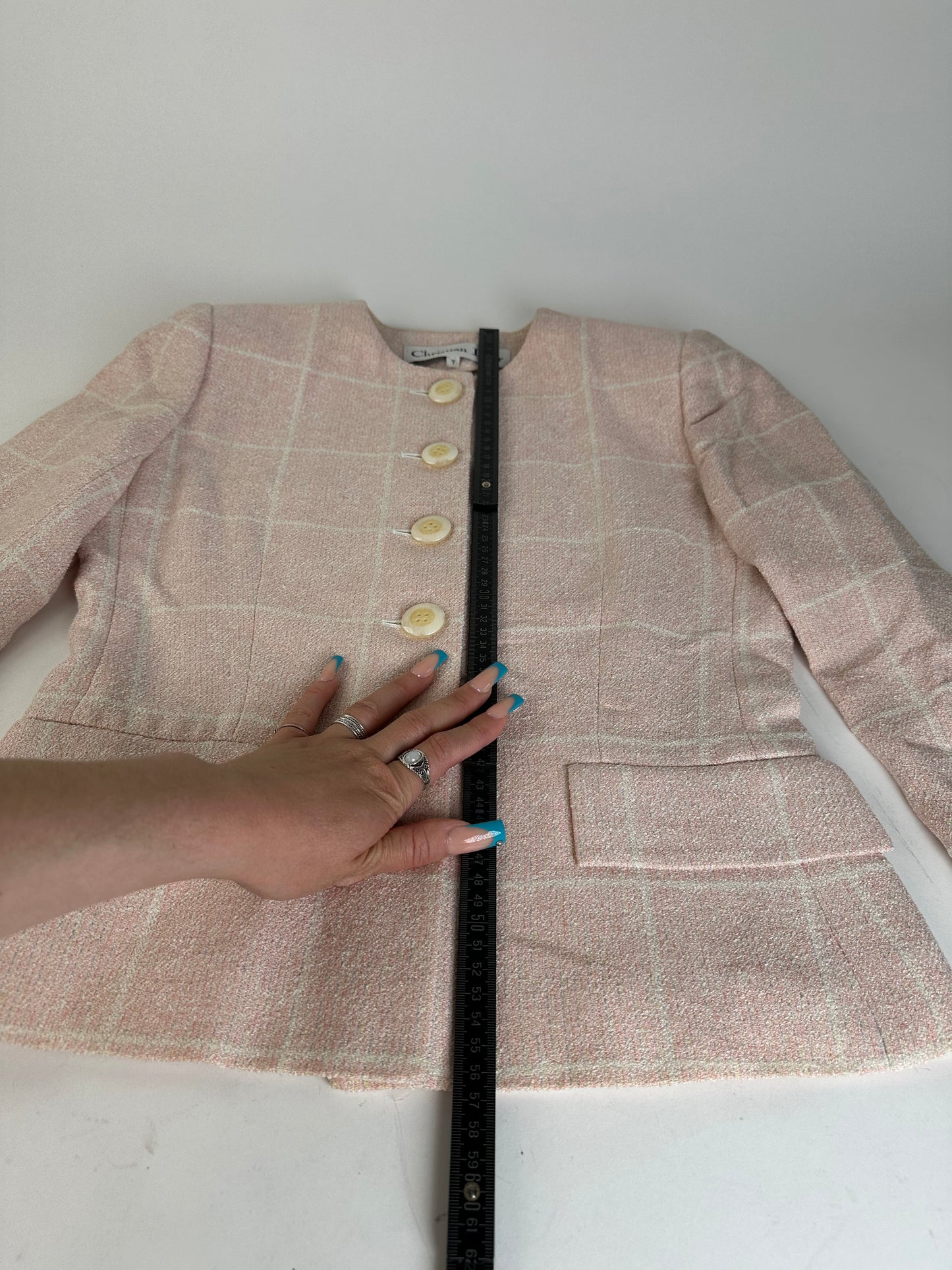 Vintage Dior Wool Jacket Pink