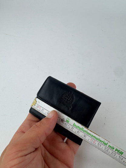 Vintage Dior Leather Key Holder black